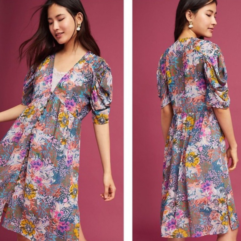 Floral kimono or dress